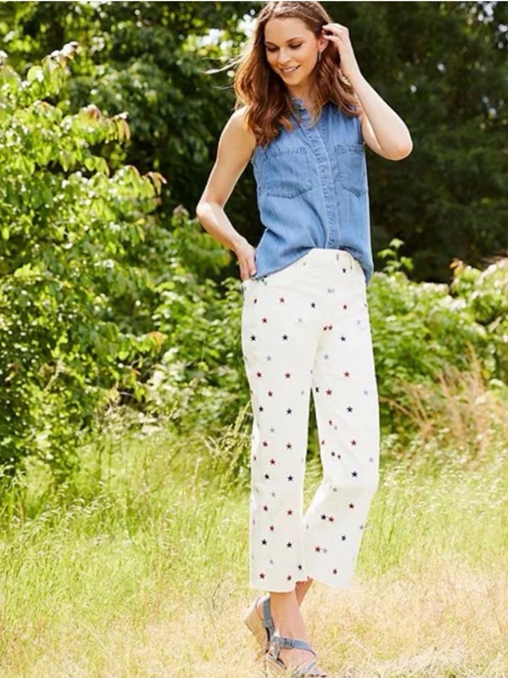 Driftwood x Free People Charlee Starry Eyed Jeans - New With Tags, Size 27 🌷